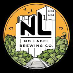 No Label Brewing Company Logo Katy, TX